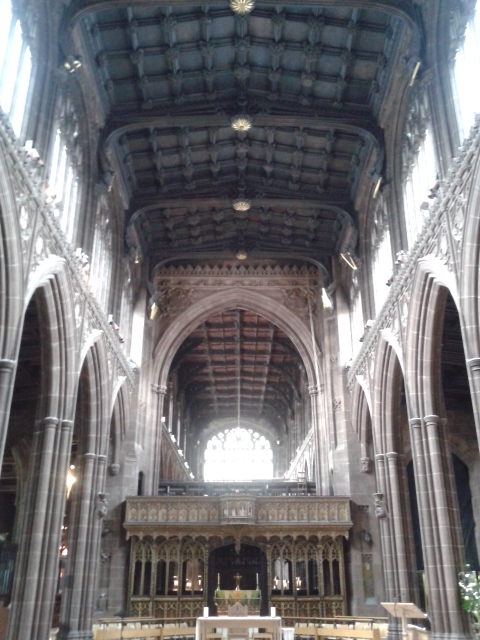 Catedral de Manchester por dentro