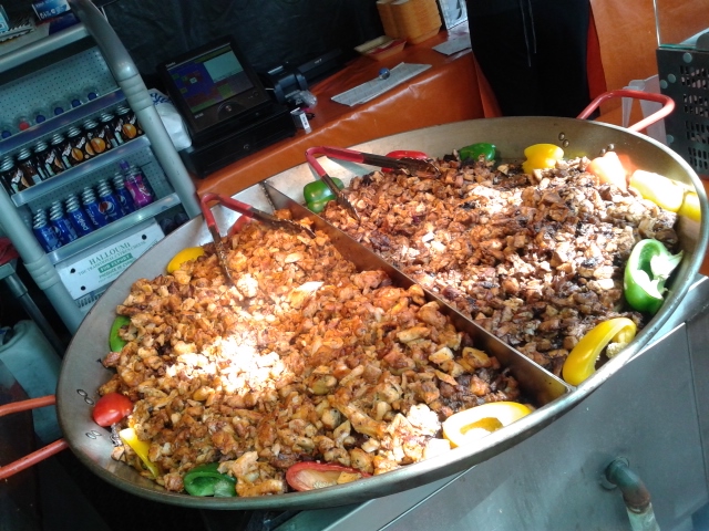 Delícias do Mercado de rua de Piccadilly Gardens