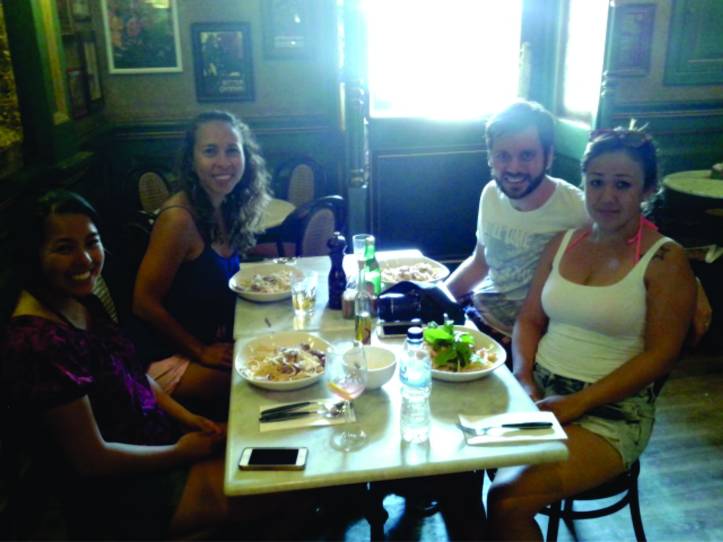 Almoço no Café Jubilee em Victoria (Ilha de Gozo)