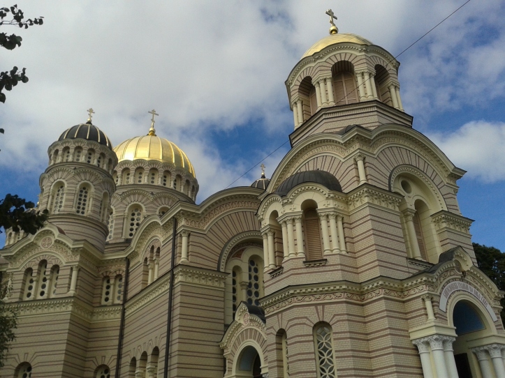 Catedral Ortodoxa de Riga - sua beleza (por dentro e por fora) me deixou impressionada!