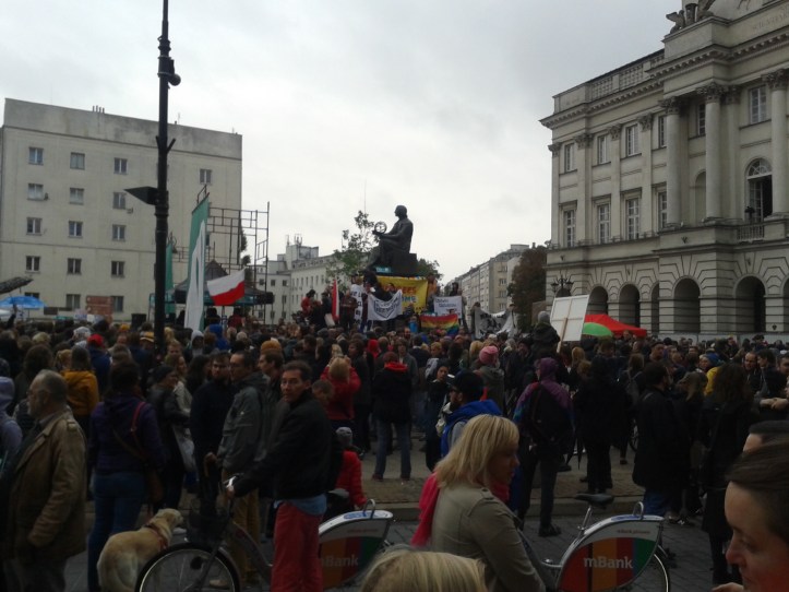 Manifestação pró-refugiados