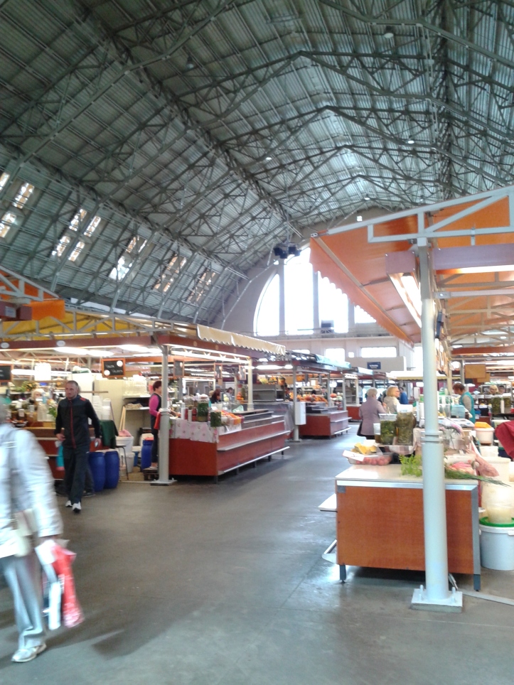 Mercado Central de Riga por denro