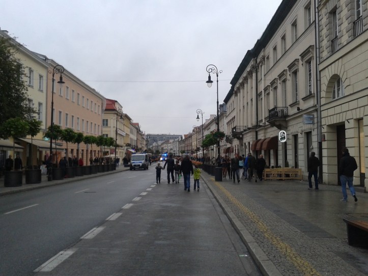 Nowy Swiat - rua que foi totalmente reconstruída após a 2ª Guerra Mundial