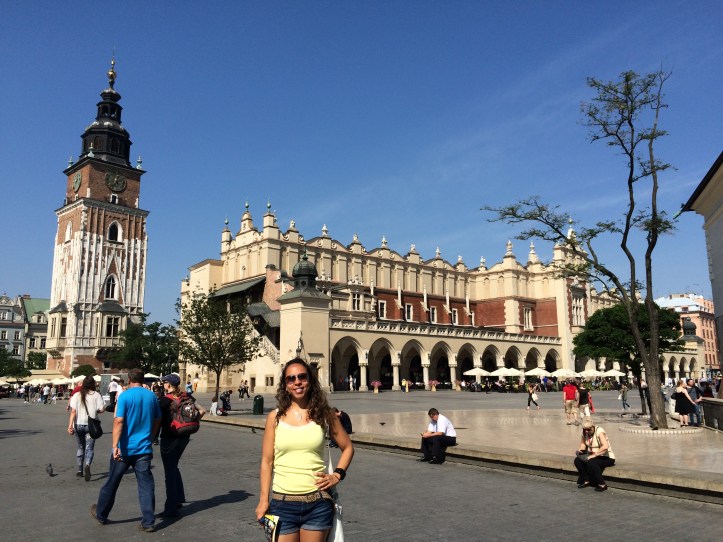 Praça central do mercado