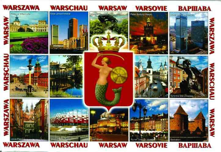 Varsóvia_postal frente