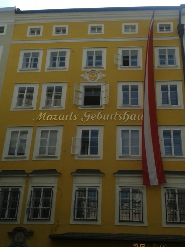 Casa onde Mozart nasceu