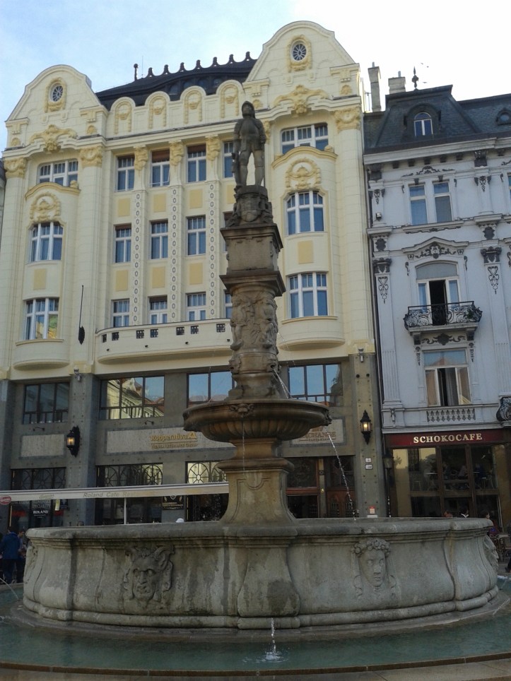 Fonte em frente à Prefeitura