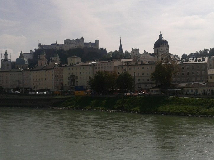 Fortaleza HohenSalzburgo no alto