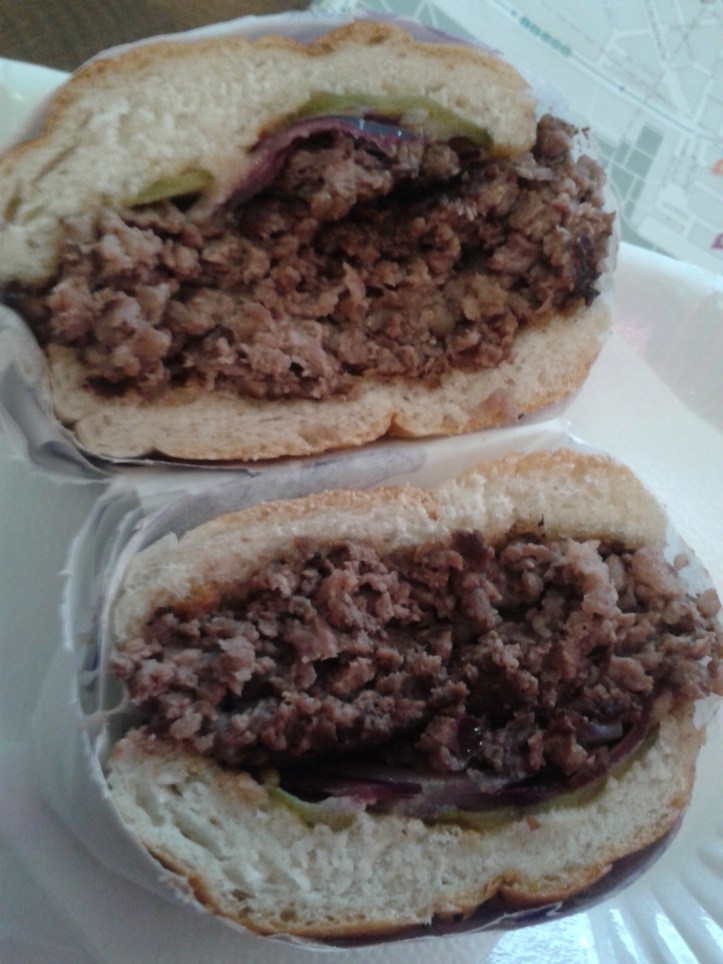 Delicioso hambúguer do Naso Maso