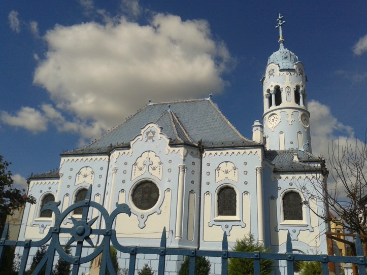 Igreja Azul por fora