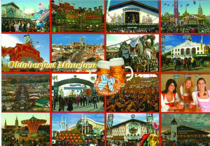 Postal Munique frente