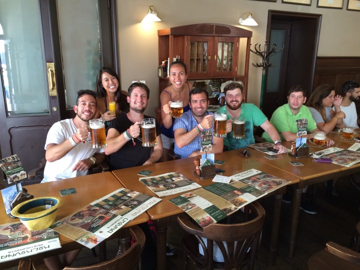 Restaurante Kolkovna - um brinde para abrir o apetite