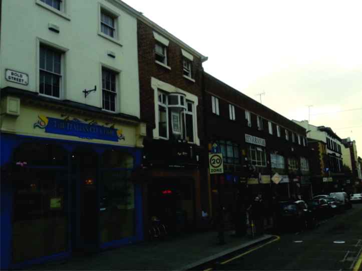 Bold st. - rua repleta de bares e restaurantes