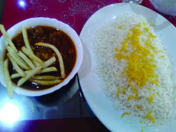 Para mim, o melhor custo benefício: comida persa no restaurante Zagros
