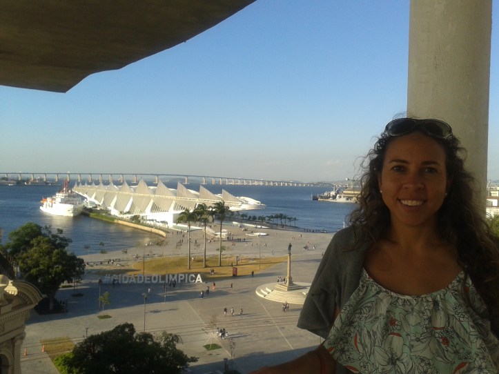 Vista do Museu do Amanhã a partir do MAR