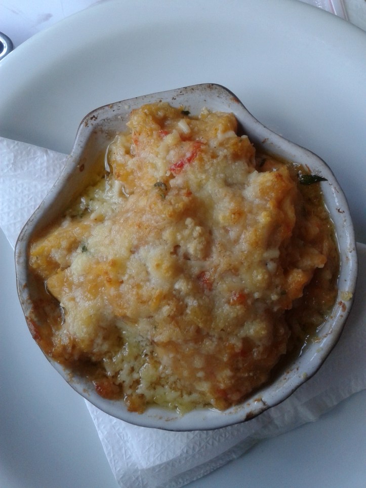 Casquinha de Truta no restaurante Braseiro em Penedo