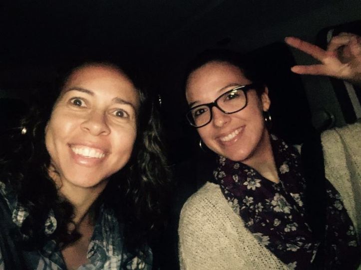 Fabi e eu colocando o pé na estrada! Partiu, Campos do Jordão!