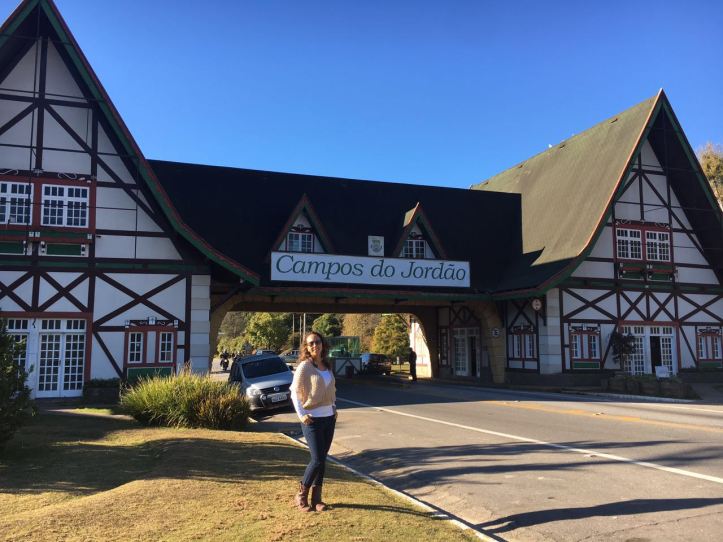 Portal de entrada de Campos do Jordão