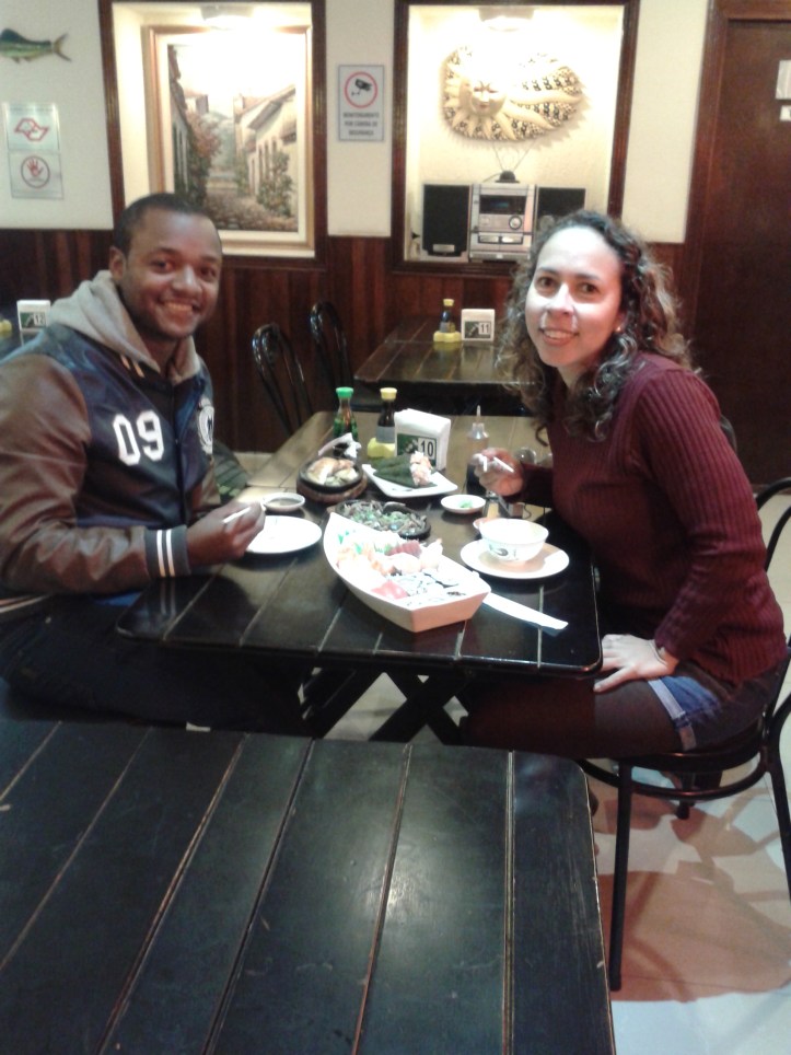 Rodízio de comida japonesa no bairro da Liberdade