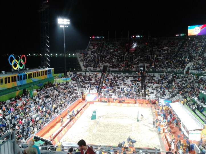 Arena de Vôlei de Praia em Copacabana