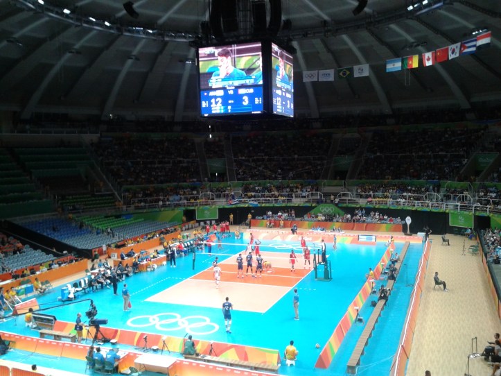 Argentina x Cuba no Maracanãzinho