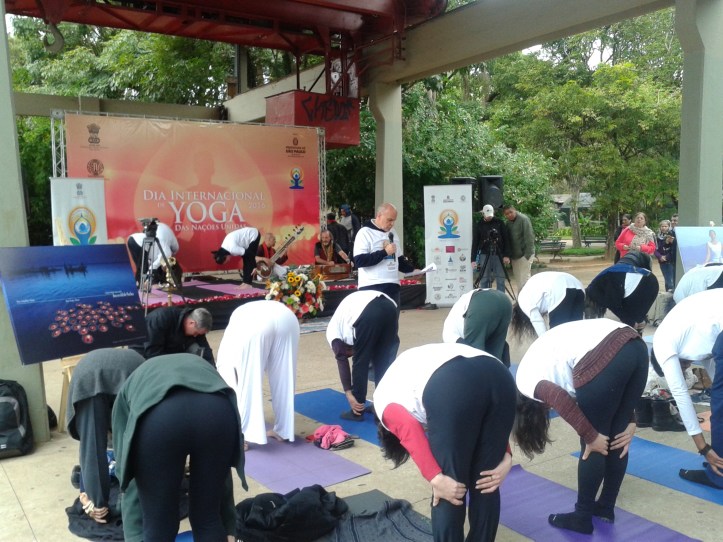 Dia Internacional da Yoga no Parque Ibirapuera