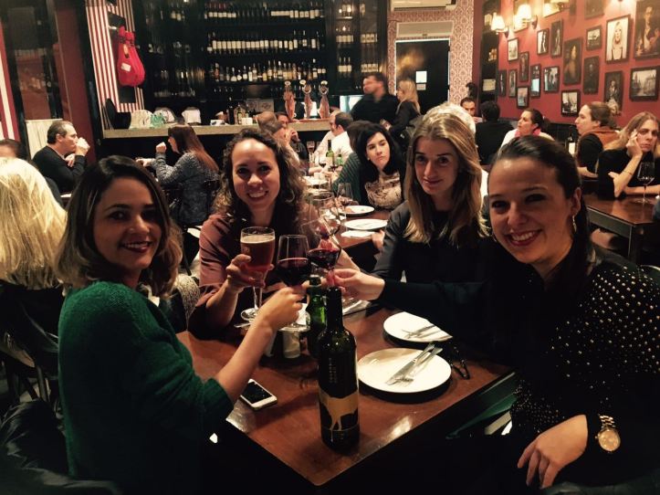 Jantar no restaurante Museu Verônica