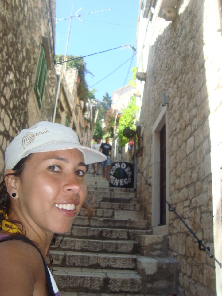 Subida para o forte Spanjola