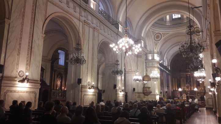 Interior da Catedral Metropolitana de Montevidéu