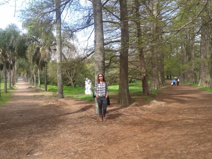 Corredores arborizados do Jardim Botânico