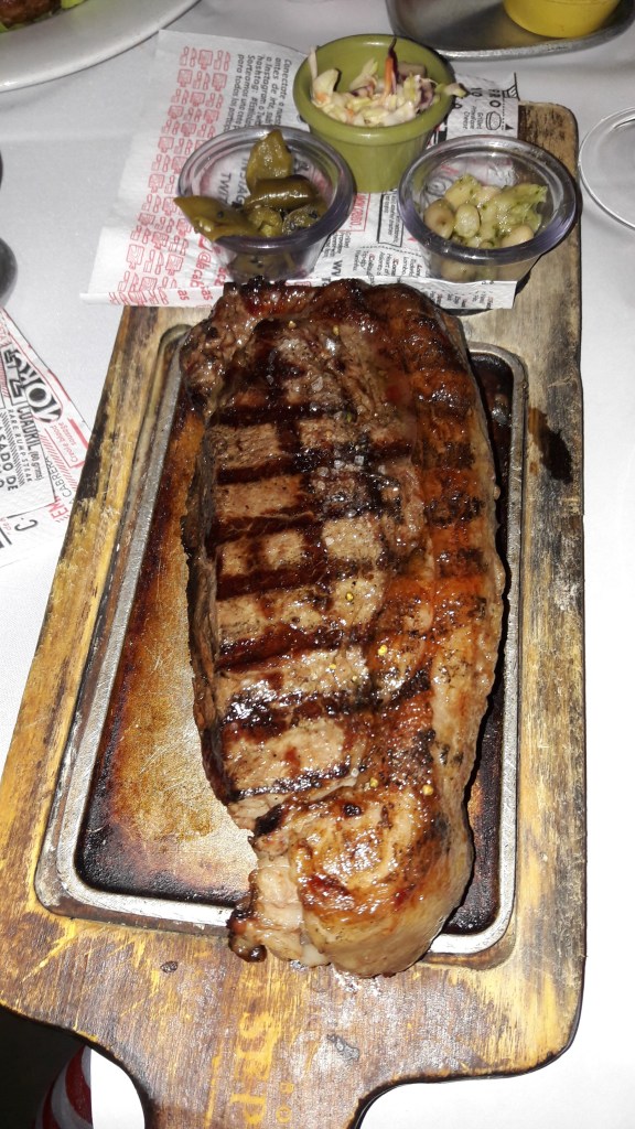 Bife de chorizo do La Cabrera