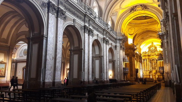 Interior da Catedral de Buenos Aires