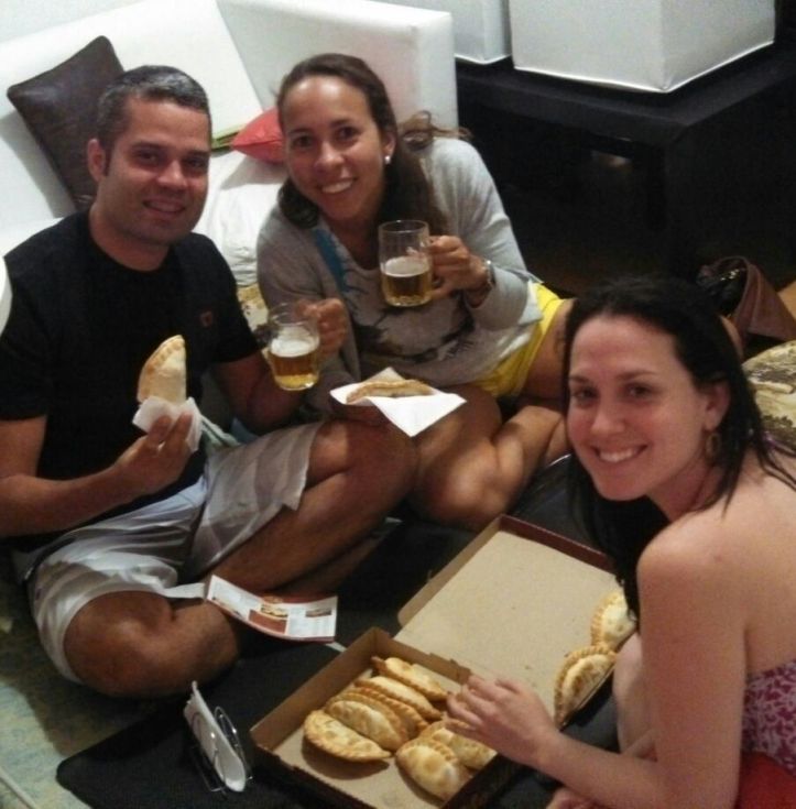 Jantar de empanadas em 2014
