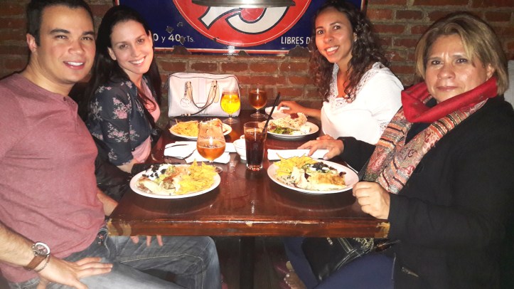 Jantar TexMex no Taco Box em ótimas companhias