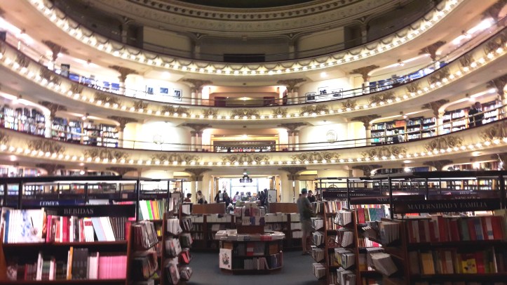 Livraria El Ateneo por dentro