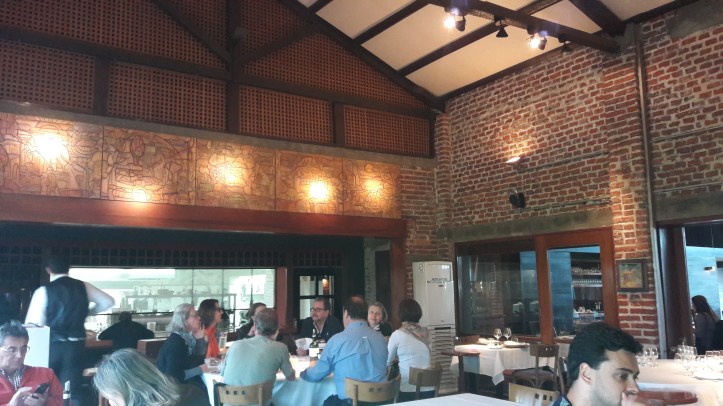 Restaurante Bouza onde é feita a degustação 