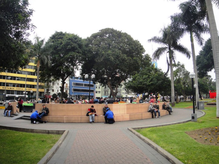 Feirinha na pracinha do Parque Kennedy