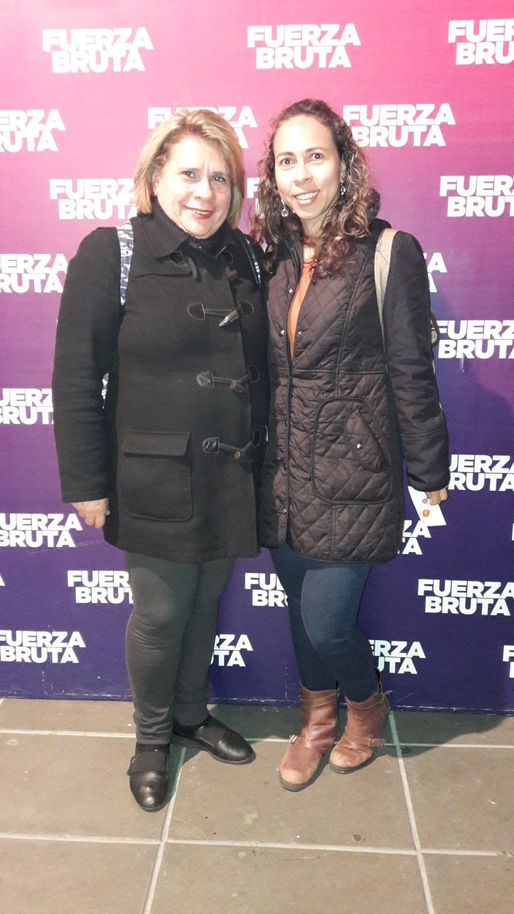 Espetáculo Fuerza Bruta no Centro Cultural Recoleta