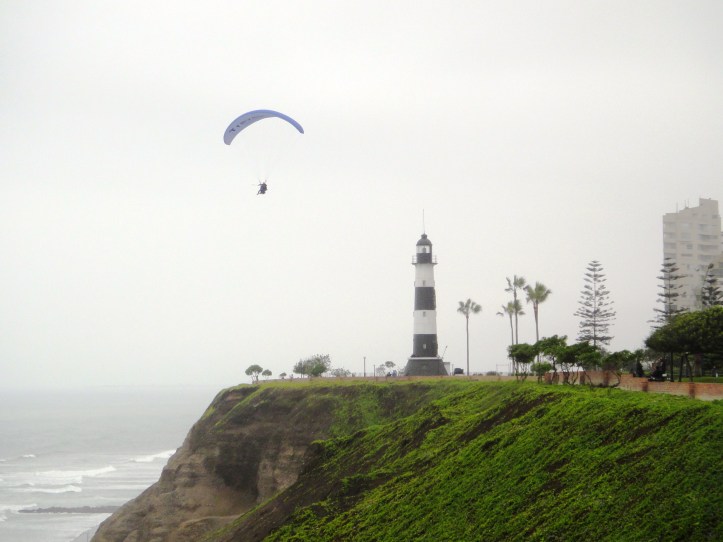 Orla de Lima -Farol e paragliding