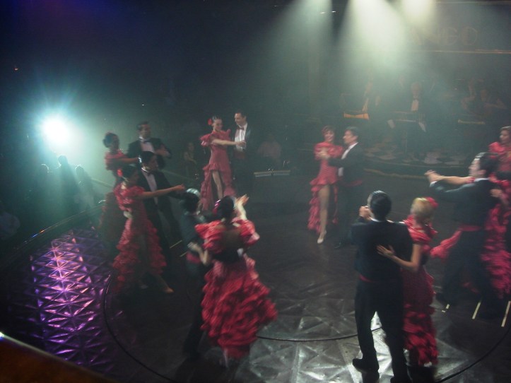 Os dançarinos do Señor Tango são sensacionais!