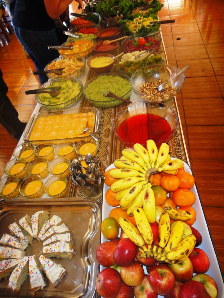 Buffet de almoço - frutas