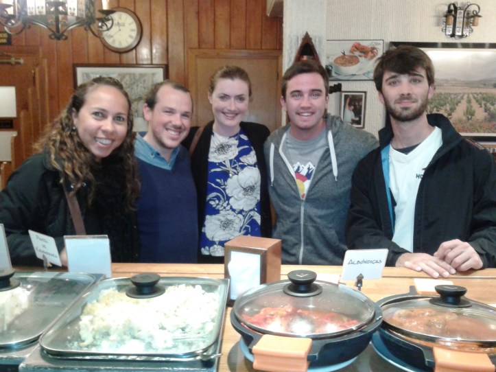 Companheiros de orgia gastronômica