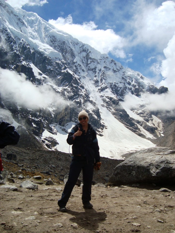  Topo do Salkanthay cheio de neve