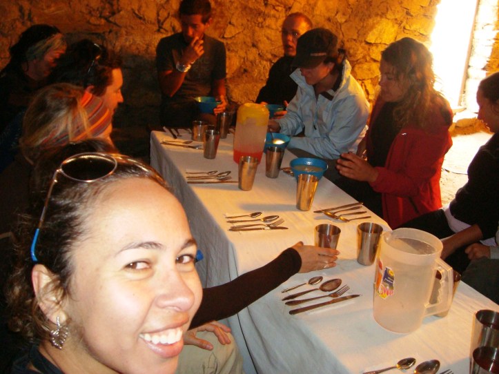 Almoço do segundo dia