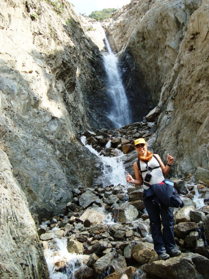Queda d'água e o calorzinho começando