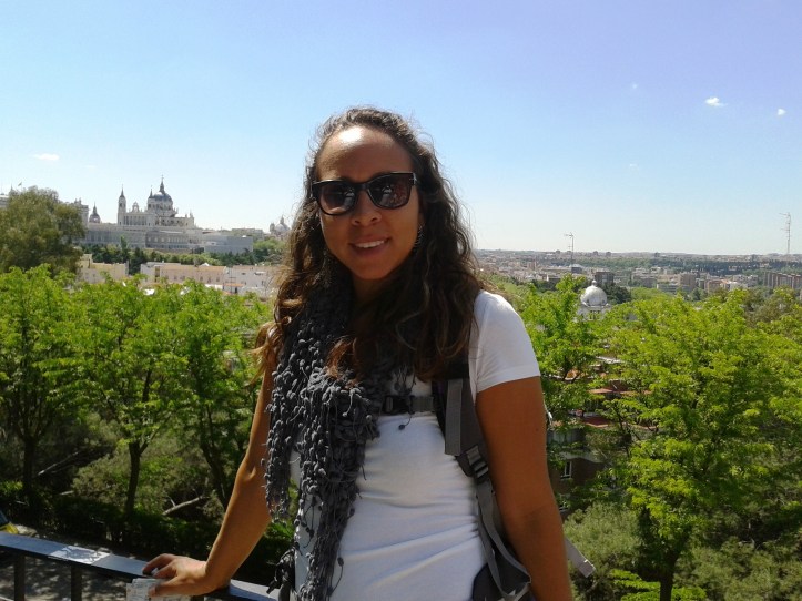 Vista do Palácio e da Catedral a partir do Templo Debod