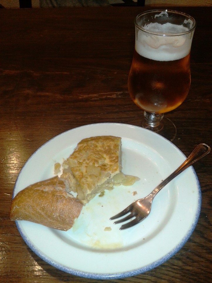 Pintxos e Caña no La cepa