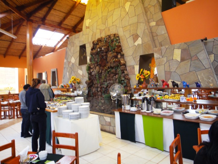 Buffet no restaurante Feliphon