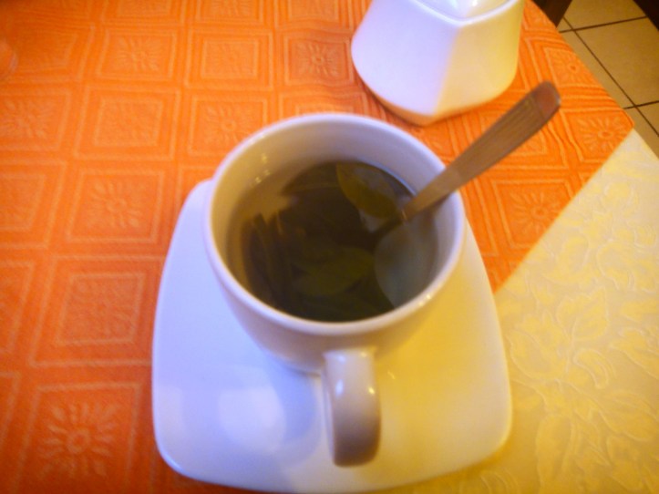 Chá de Coca da pousada