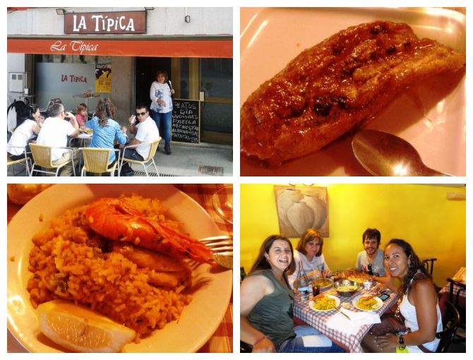Almoço no La tipica em Espinar - Espanha